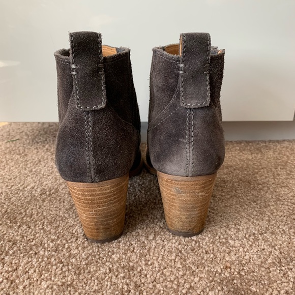 Dolce Vita Suede Cowboy Ankle Boot - Picture 3 of 5